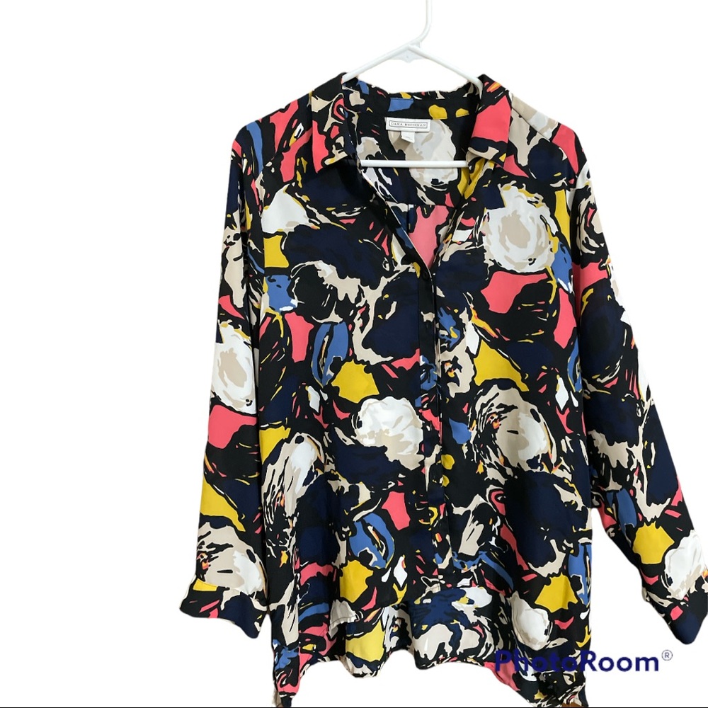 Multi-color Dana Buchman Dress Shirt